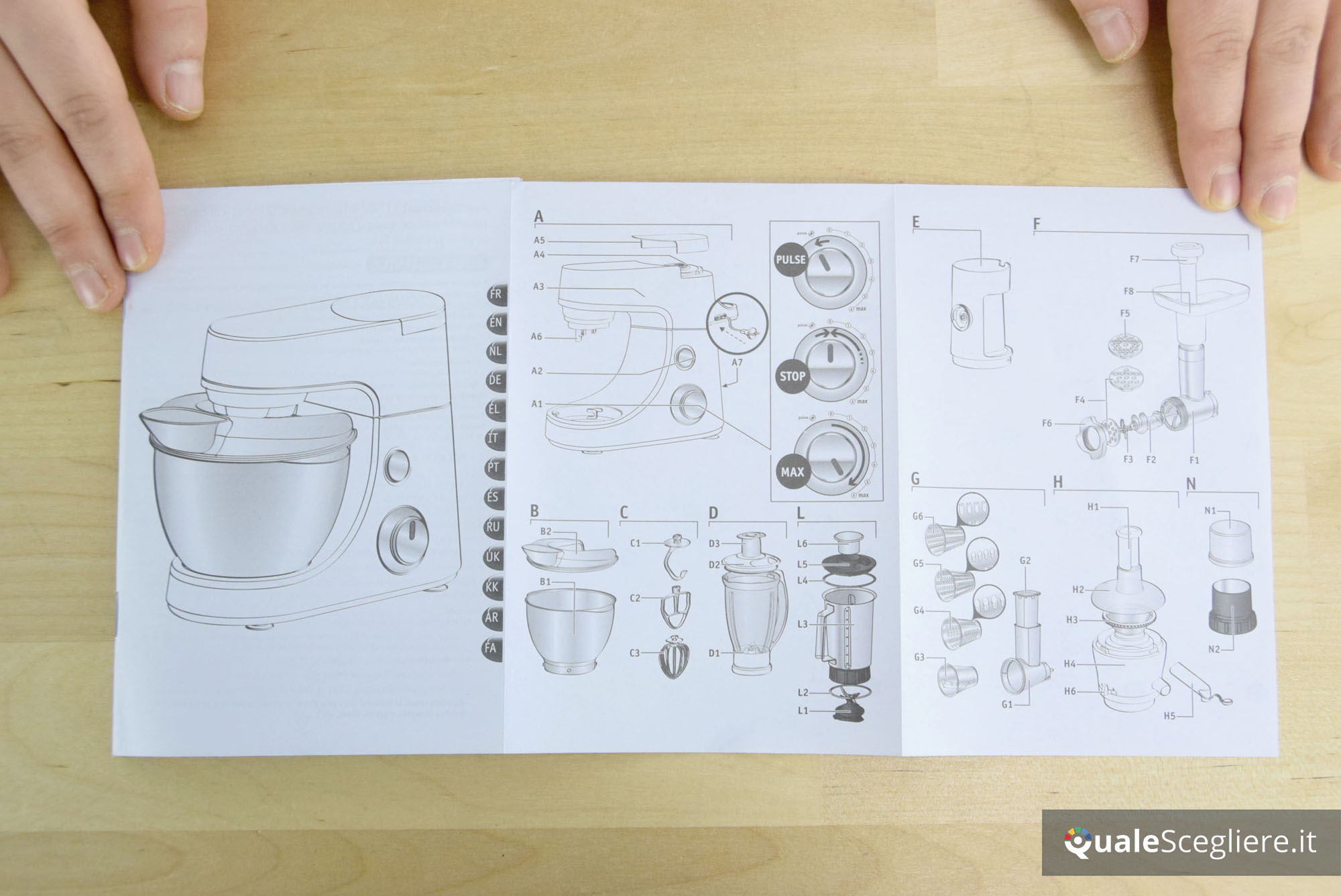 Moulinex QA5081 Masterchef Gourmet