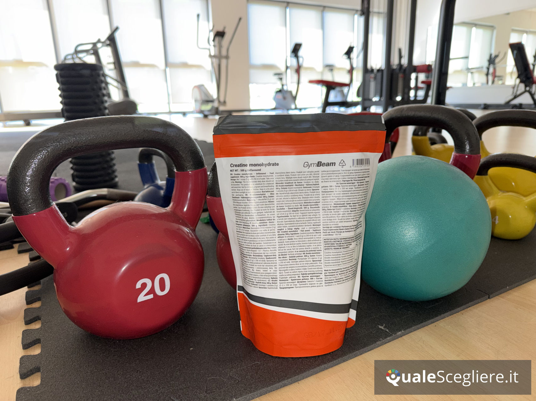 GymBeam 100% Creatina Monoidrato Micronizzata