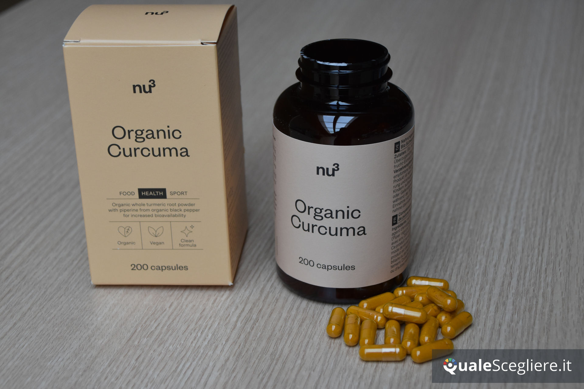 nu3 Curcuma in capsule bio