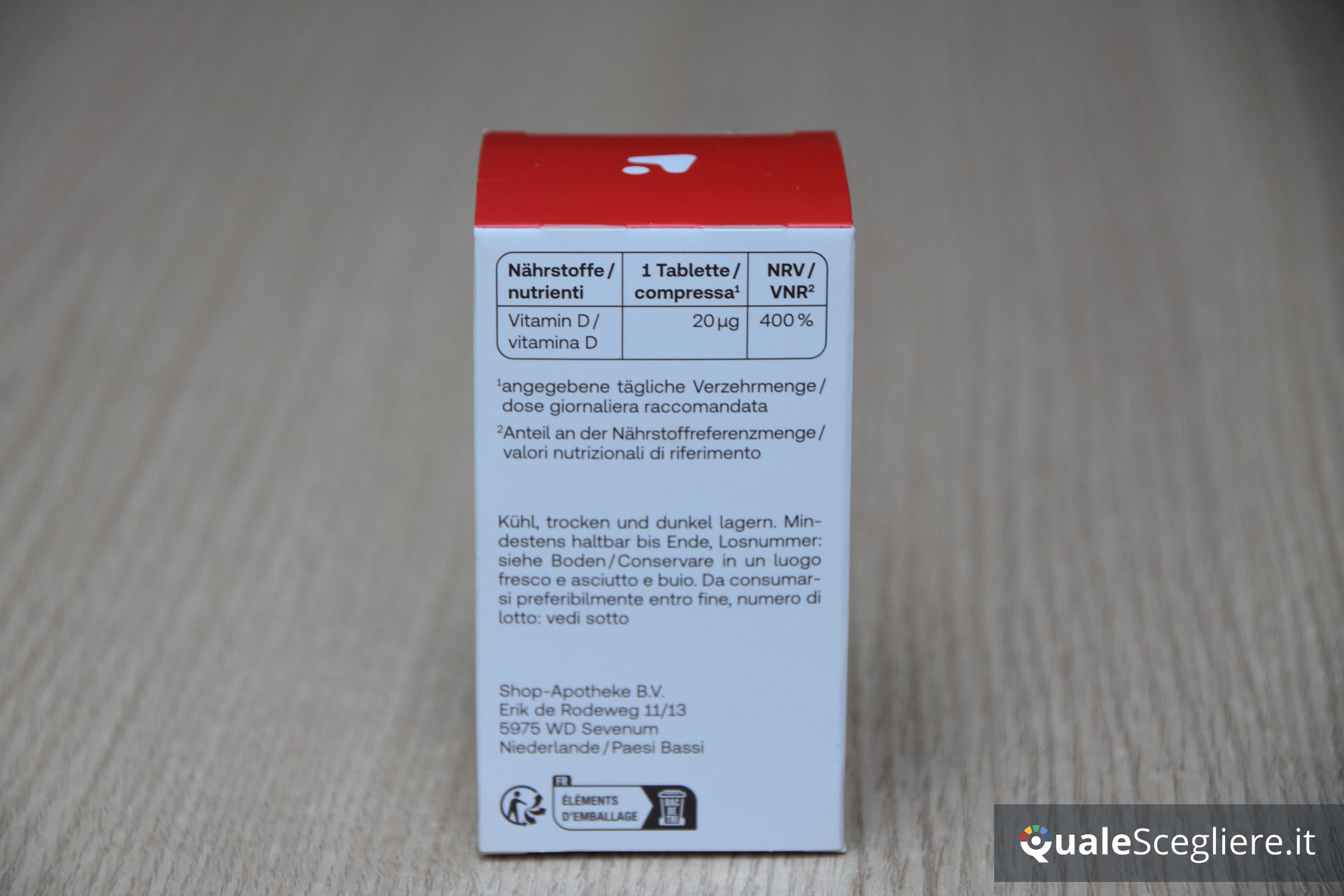 Redcare Vitamina D3 800 U.I.