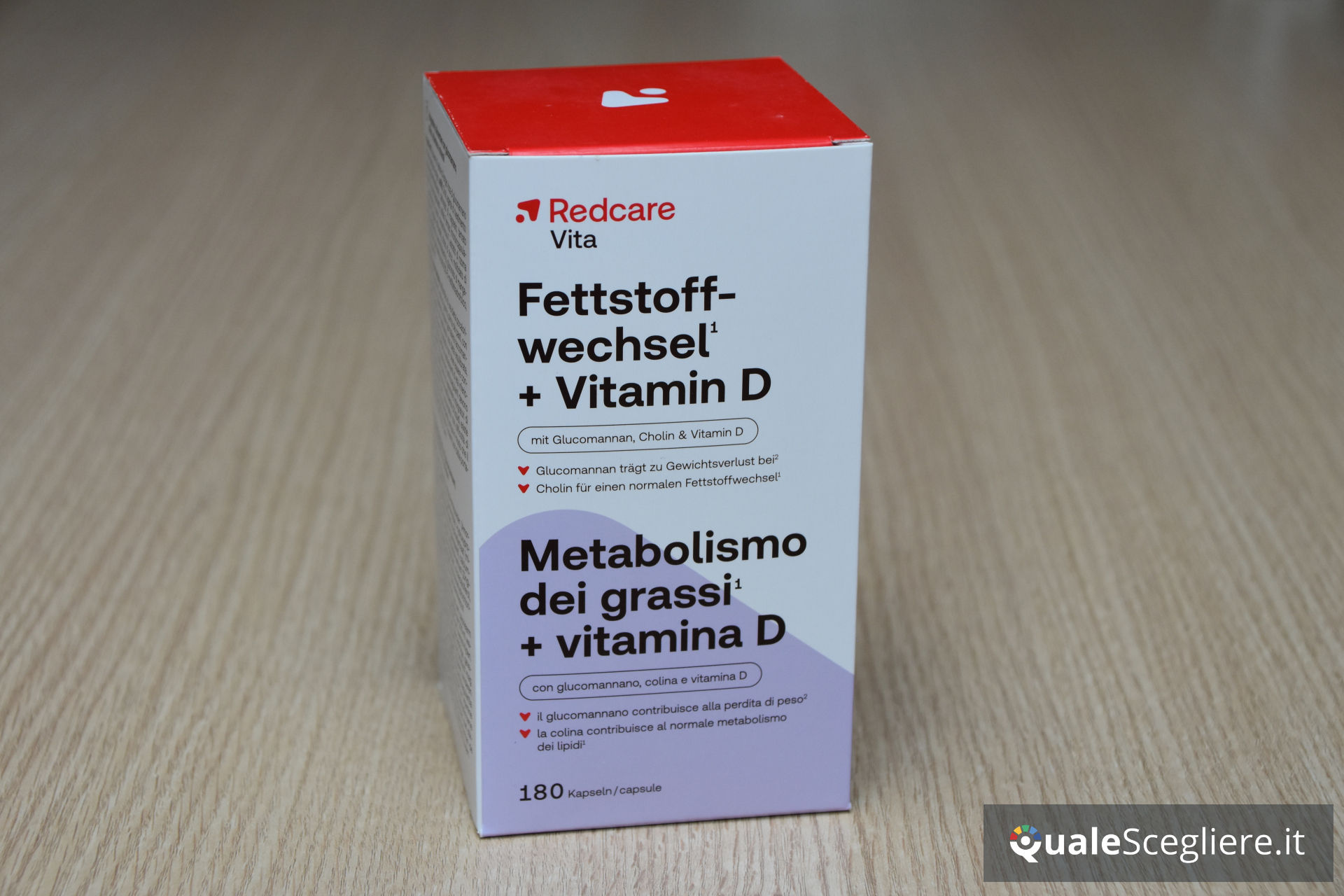 Redcare Vita Metabolismo dei grassi + Vitamina D