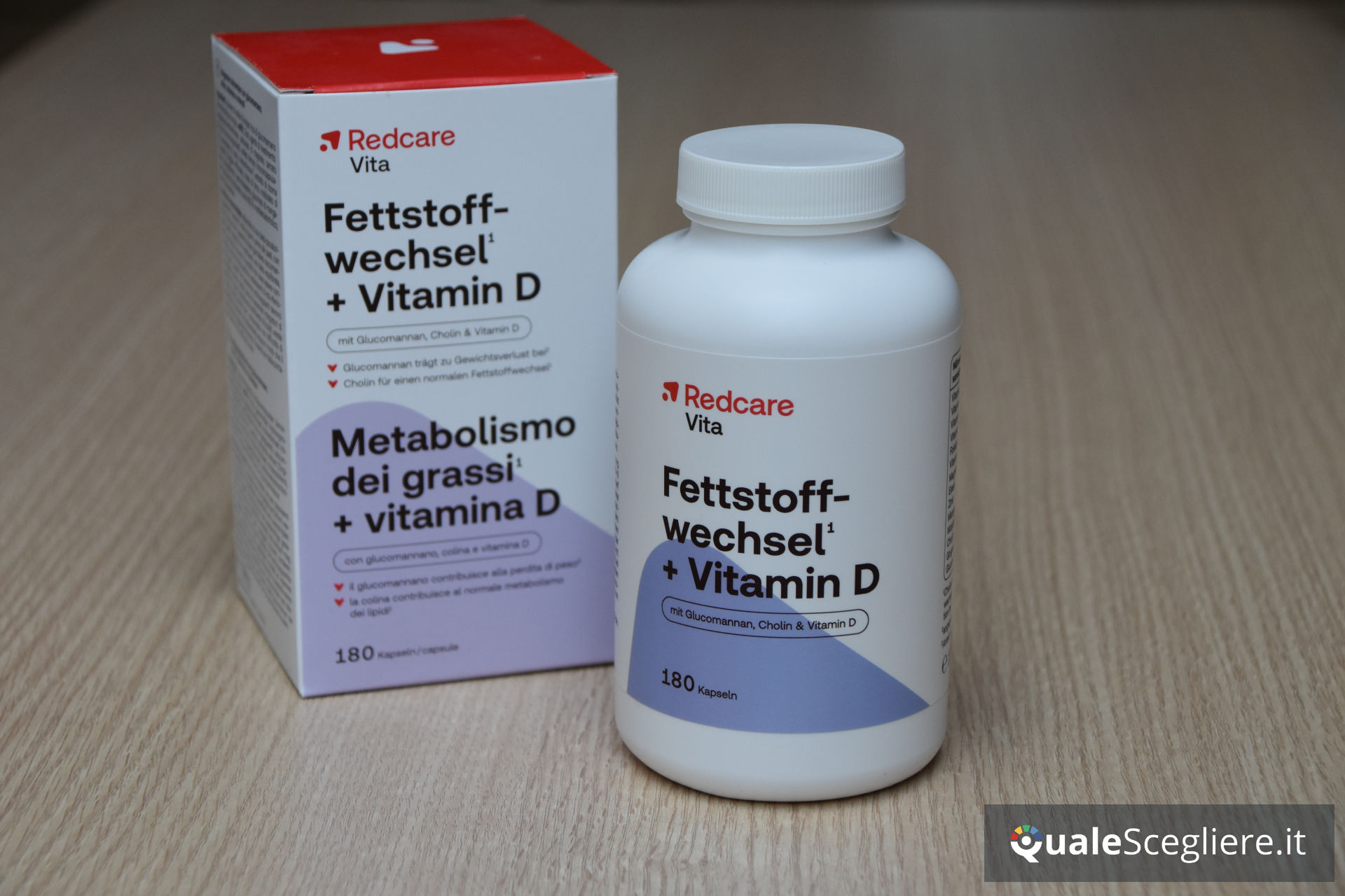 Redcare Vita Metabolismo dei grassi + Vitamina D