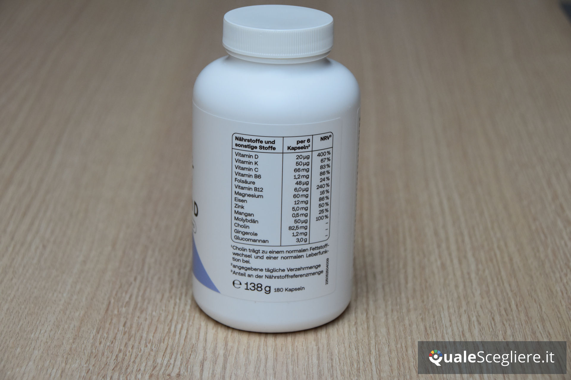 Redcare Vita Metabolismo dei grassi + Vitamina D