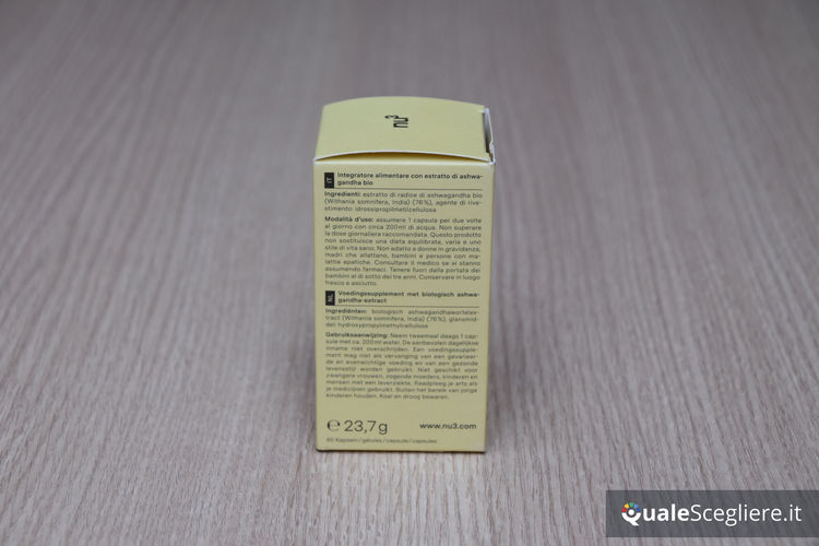 nu3 Ashwagandha Bio Premium