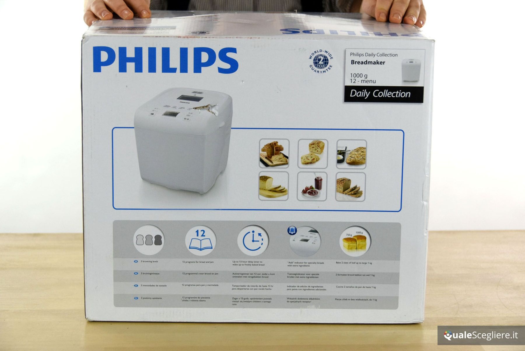Philips Daily Collection HD9015/30 macchina per il pane
