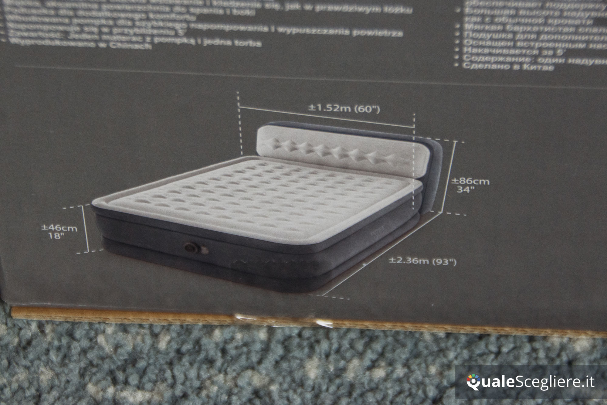 Intex Dura-Beam Ultra Plush Headboard 64448ND