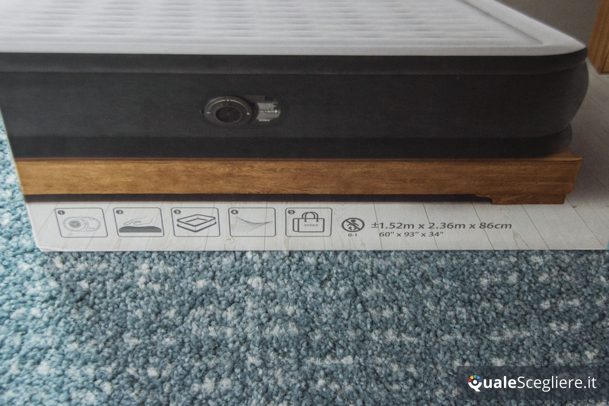 Intex Dura-Beam Ultra Plush Headboard 64448ND