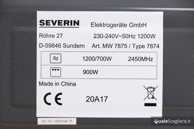 Severin MW 7875