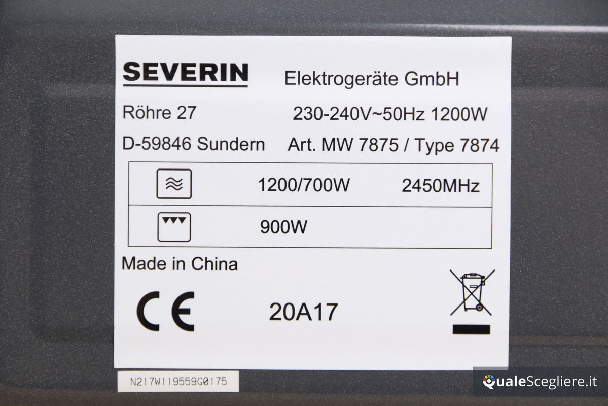 Severin MW 7875