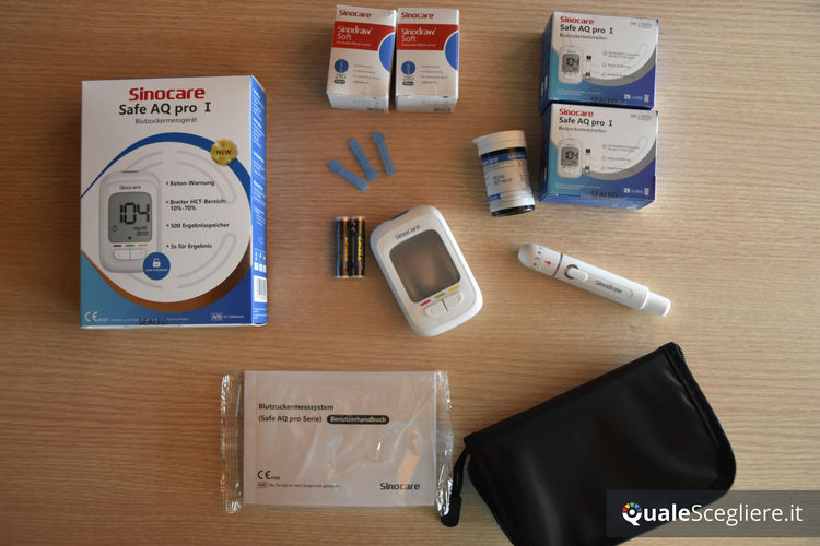 Sinocare Misuratore Glicemia Safe AQ PRO I