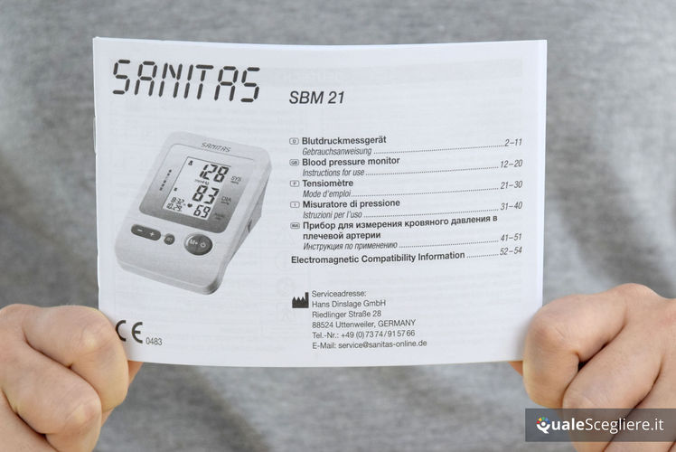Beurer Sanitas SBM 21