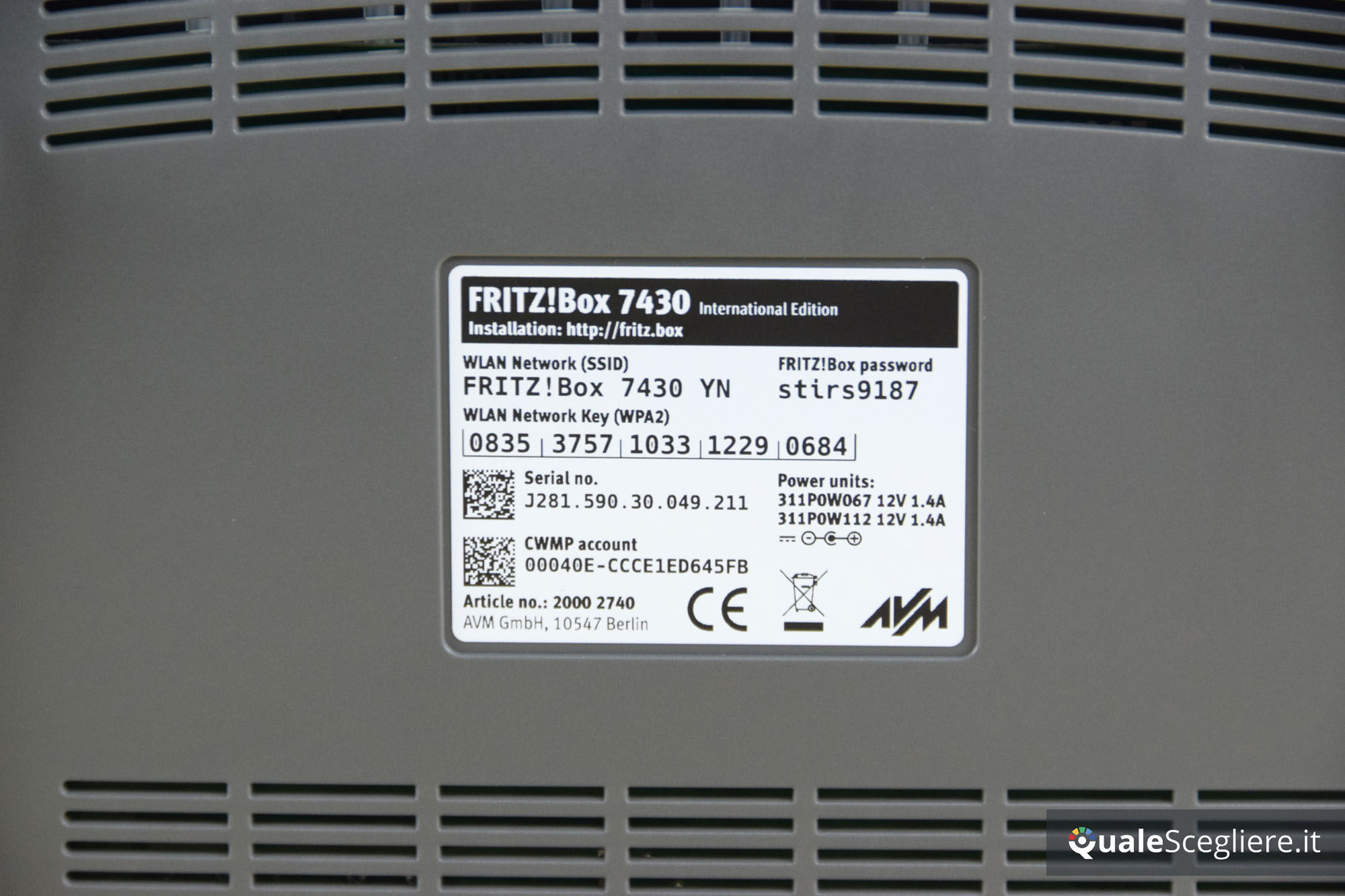 AVM FRITZ!Box 7430