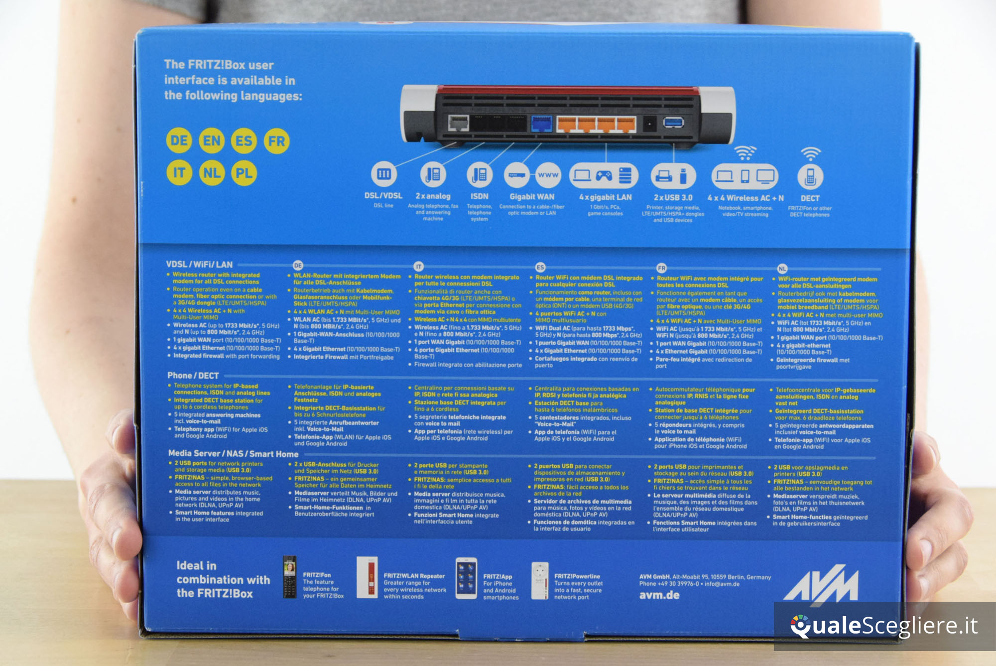Recensione AVM FRITZ!Box 7590 | QualeScegliere.it