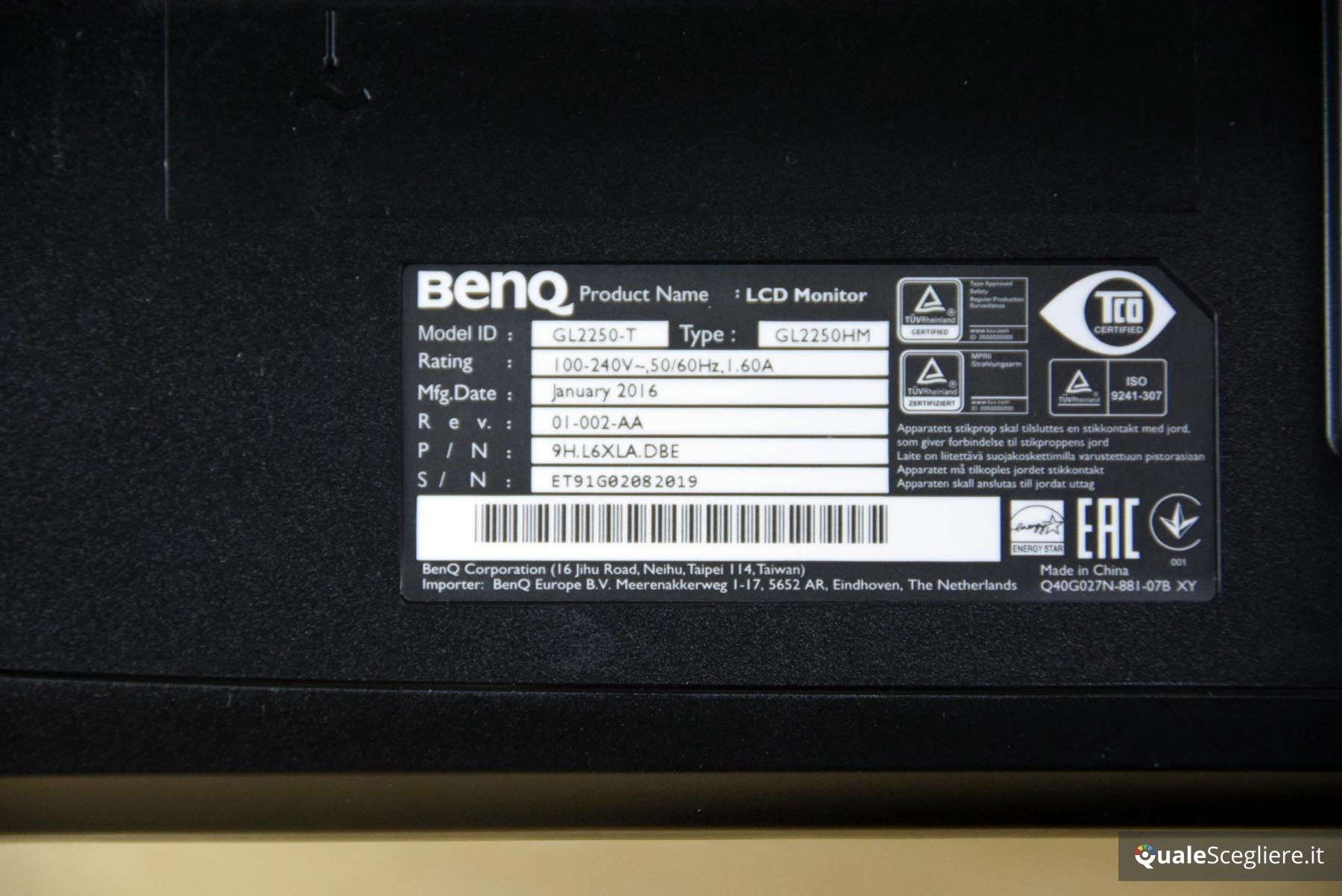 BenQ GL2250