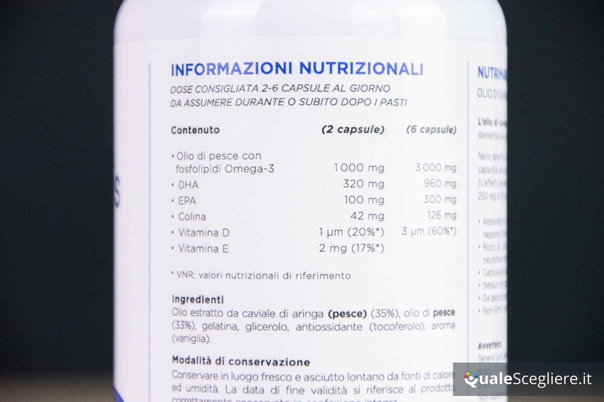 Nutrimaris Olio di caviale