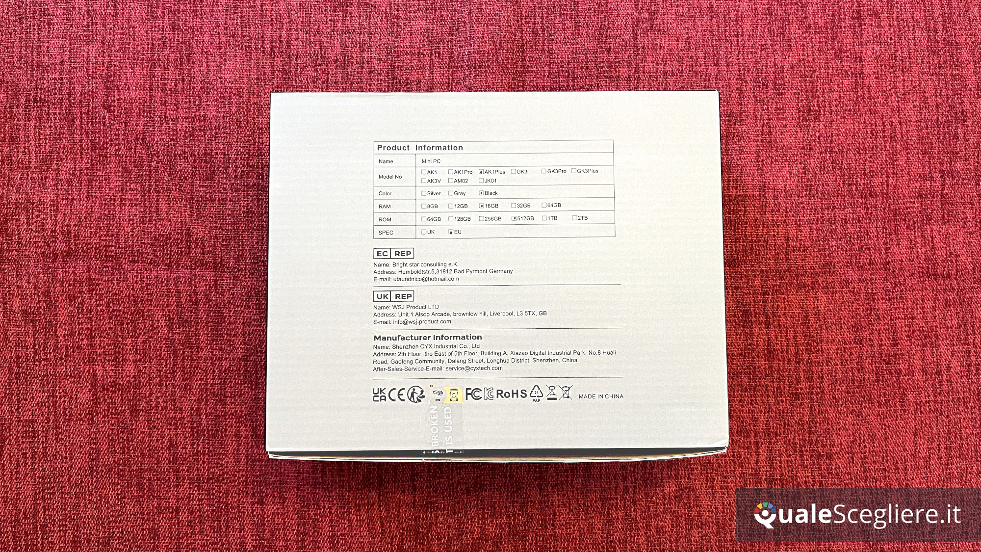 NiPoGi Mini PC AK1 Plus N97