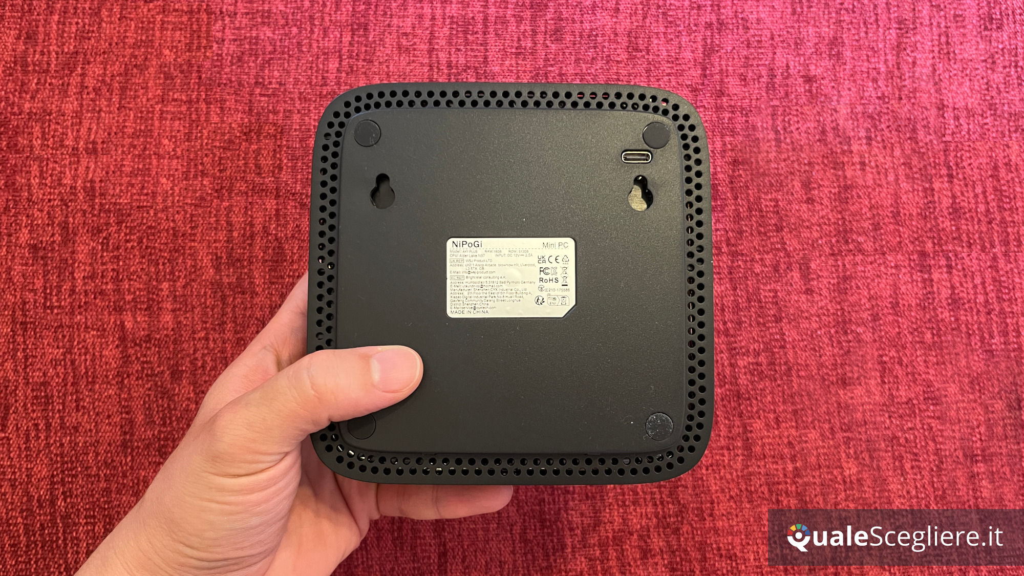 NiPoGi Mini PC AK1 Plus N97