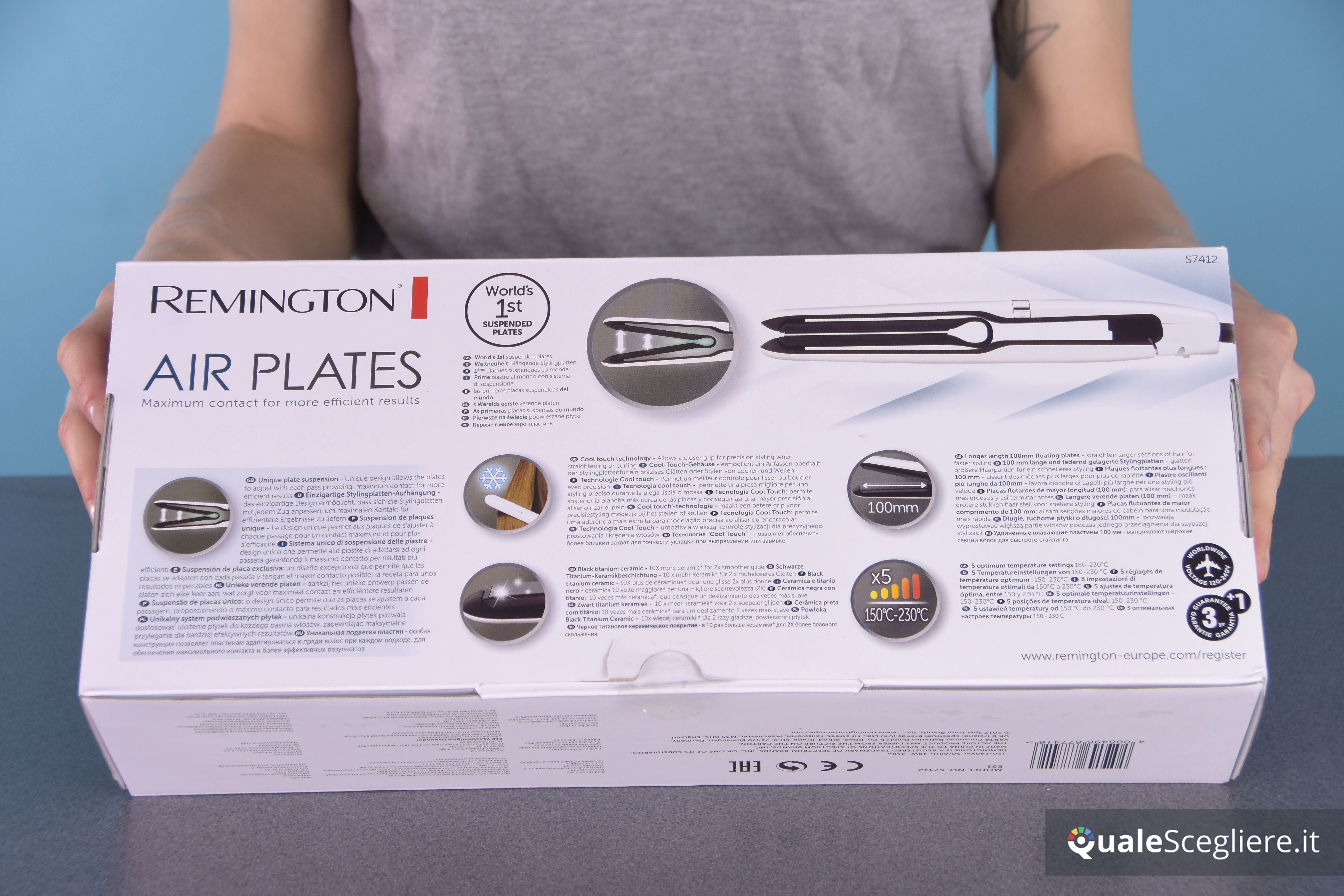 Remington Air Plates S7412