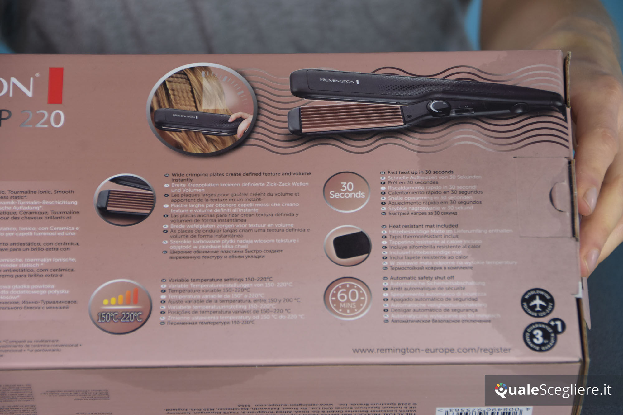 Remington Ceramic Crimp S3580