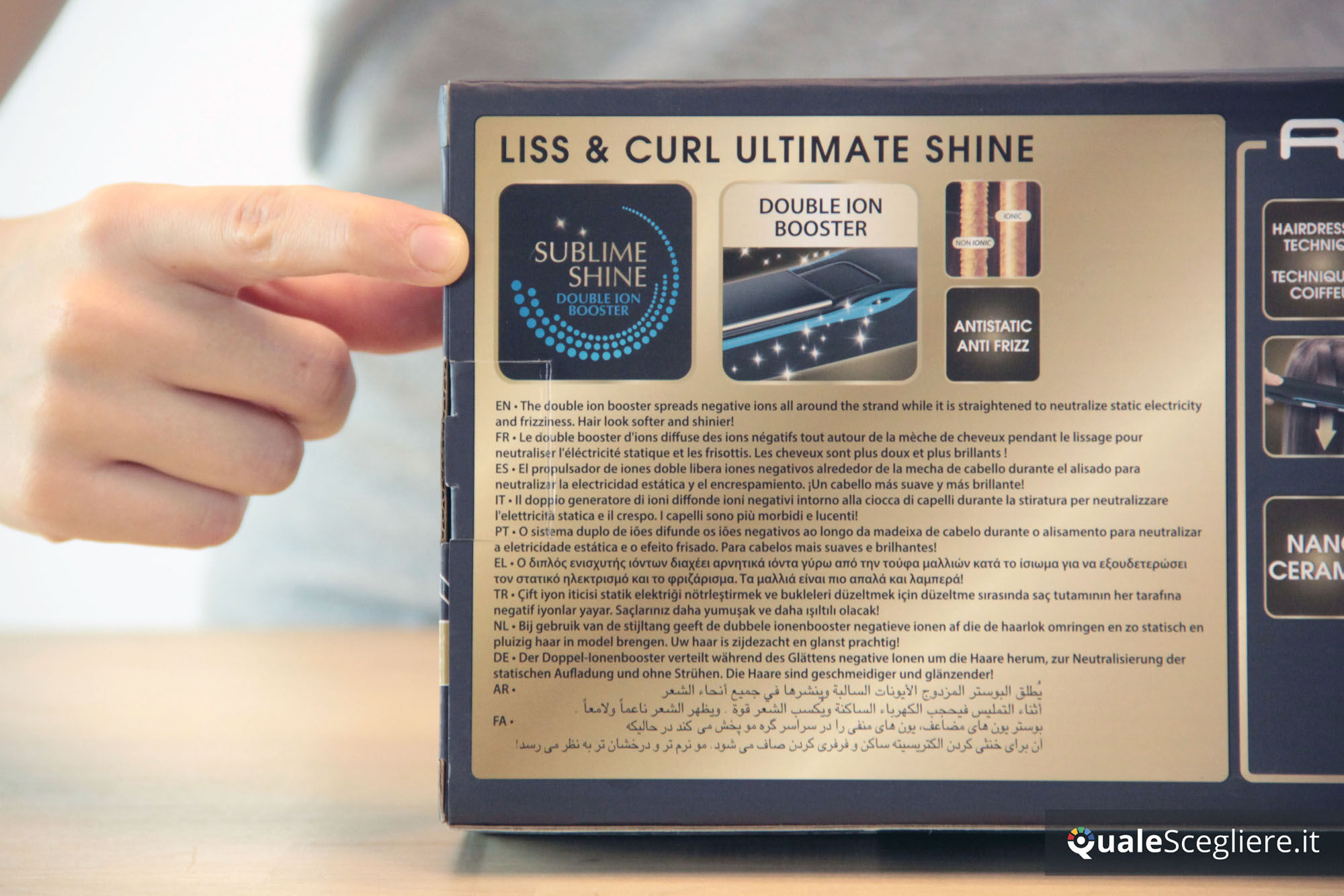 Rowenta SF6220 Liss & Curl Ultimate Shine