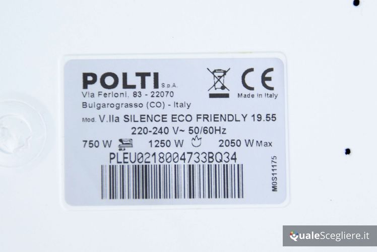 Polti Vaporella Silence Eco Friendly 19.55