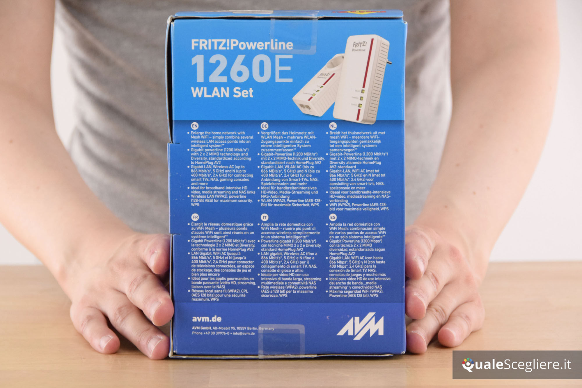 AVM Fritz!Powerline 1260E Wlan Set