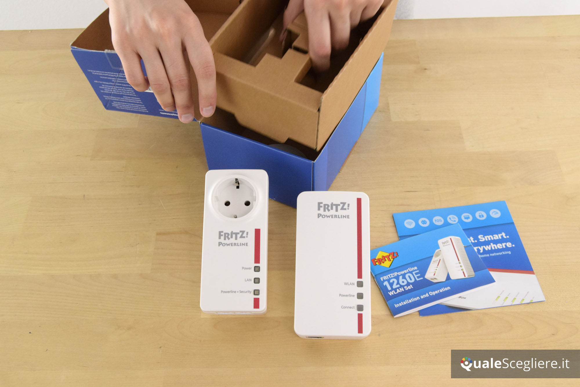 AVM Fritz!Powerline 1260E Wlan Set