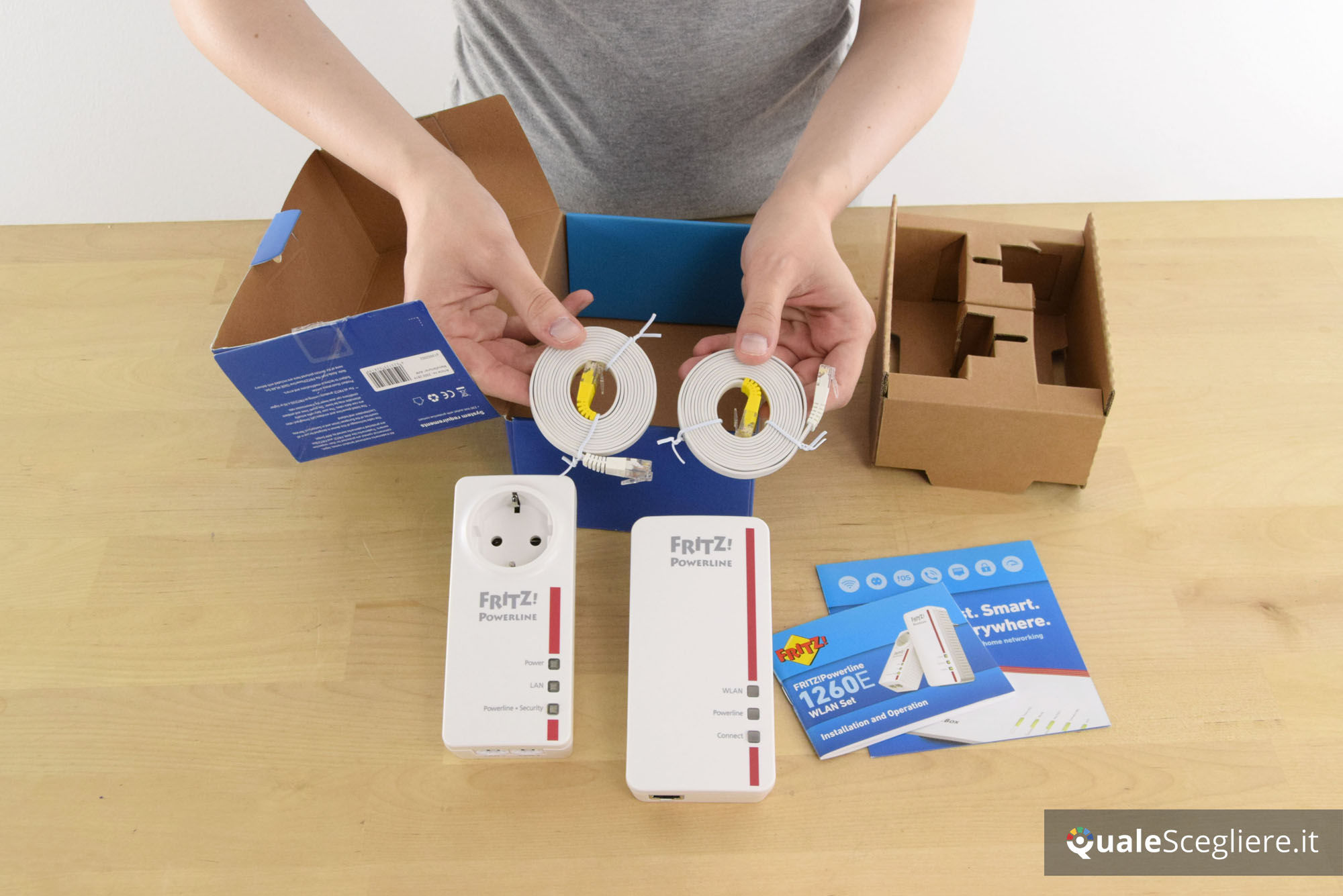 AVM Fritz!Powerline 1260E Wlan Set