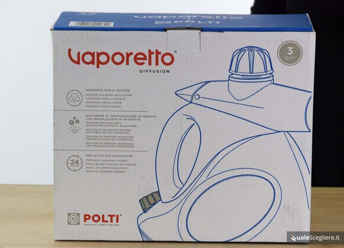 Polti Vaporetto First Pulitore a Vapore 0,2L 1000W