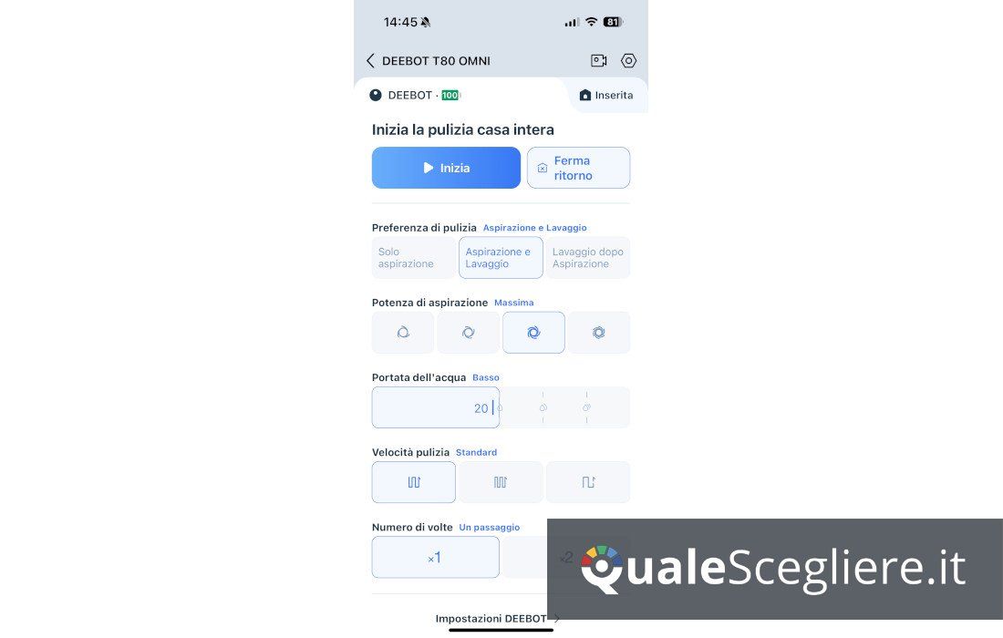 Ecovacs Deebot T80 Omni