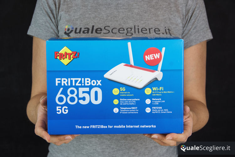 Recensione AVM Fritz!Box 6850 5G