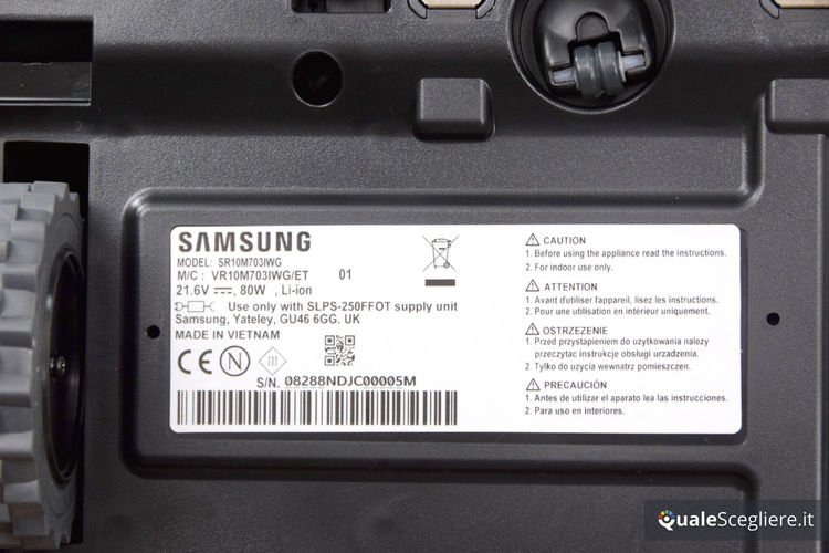 Samsung Powerbot VR7000 10 W Wifi