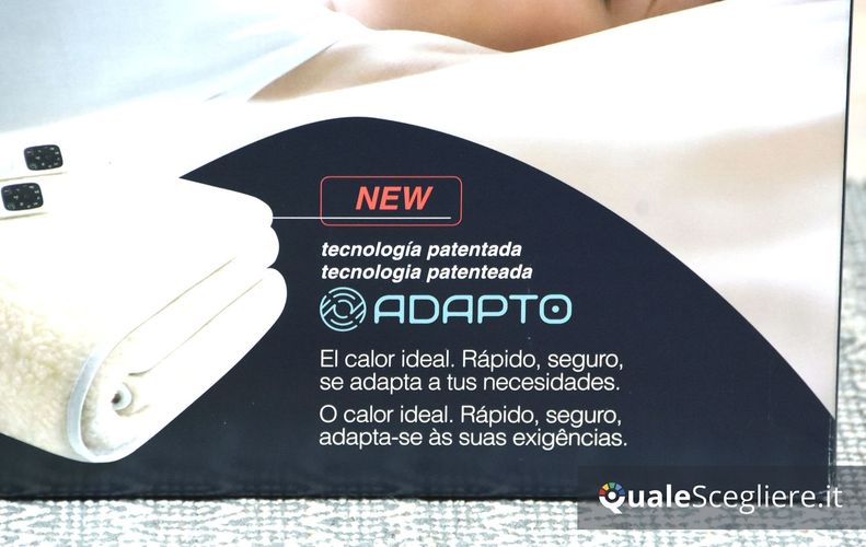 Imetec Scaldasonno Adapto 100% lana e merino