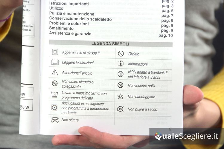 Imetec Scaldasonno Adapto 100% lana e merino