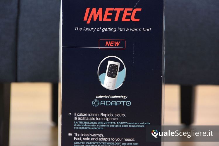 Imetec Scaldasonno Adapto 16653 Trapuntato