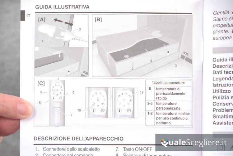 Imetec Scaldasonno Adapto 16653 Trapuntato