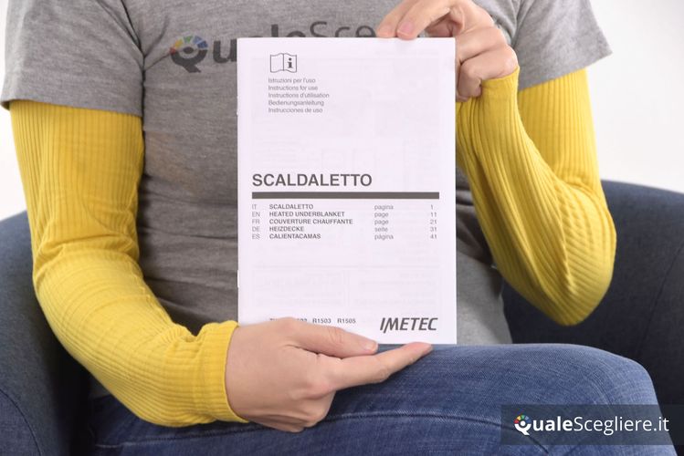 Imetec Scaldasonno Adapto 100% cotone