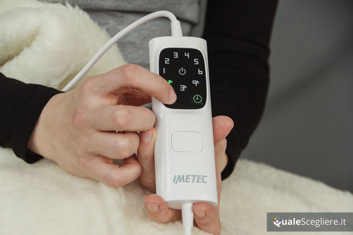 Imetec Scaldasonno Adapto Maxi 100% lana e merino