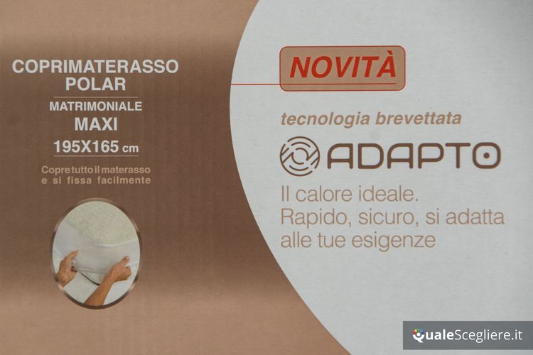 Imetec Scaldasonno Adapto Maxi 100% lana e merino