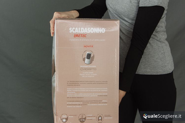 Imetec Scaldasonno Adapto Maxi anallergico trapuntato