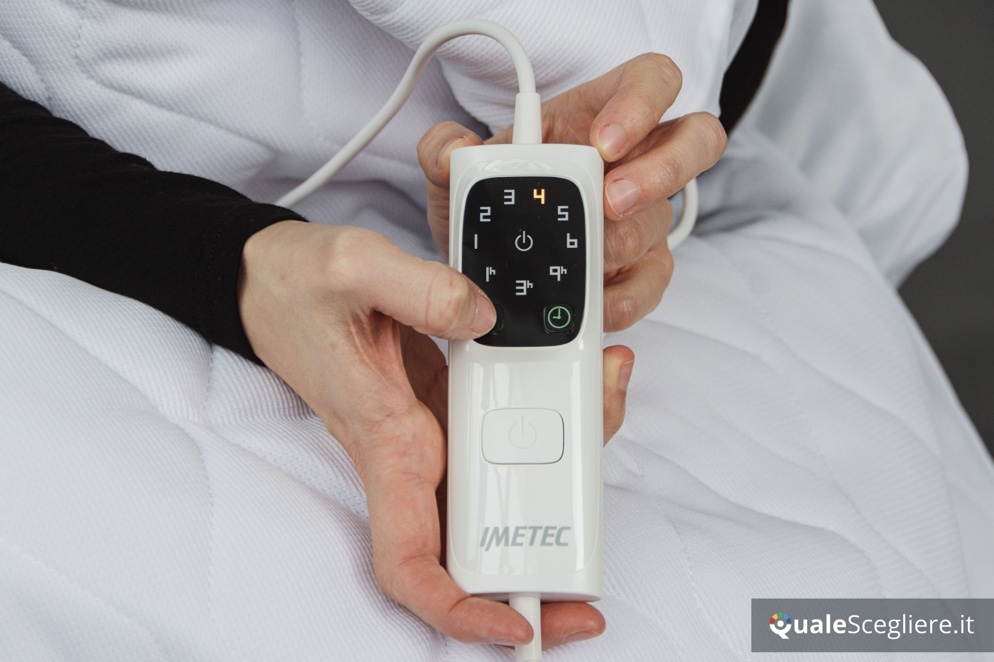 Imetec Scaldasonno Adapto Maxi anallergico trapuntato