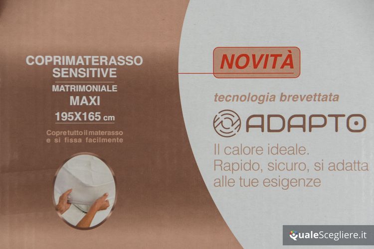 Imetec Scaldasonno Adapto Maxi anallergico trapuntato