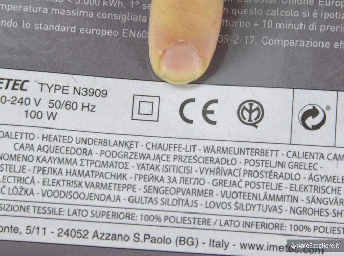 Imetec Scaldasonno Sensitive 16286