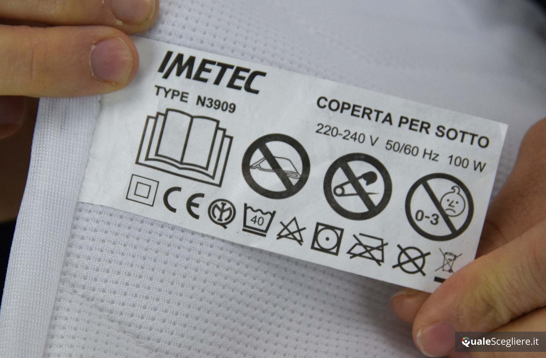Imetec Scaldasonno Sensitive 16286