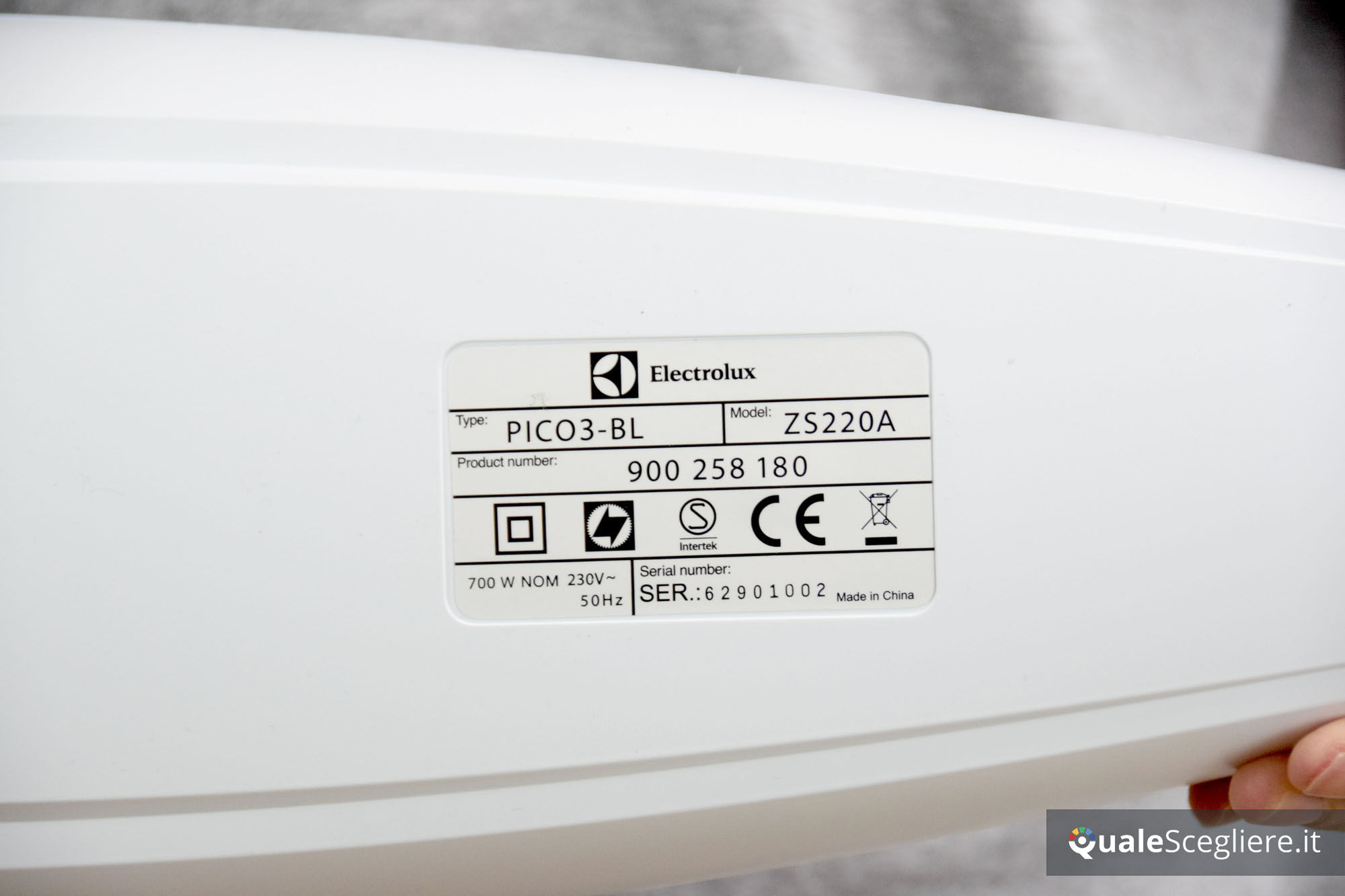 Electrolux ZS220A Energica