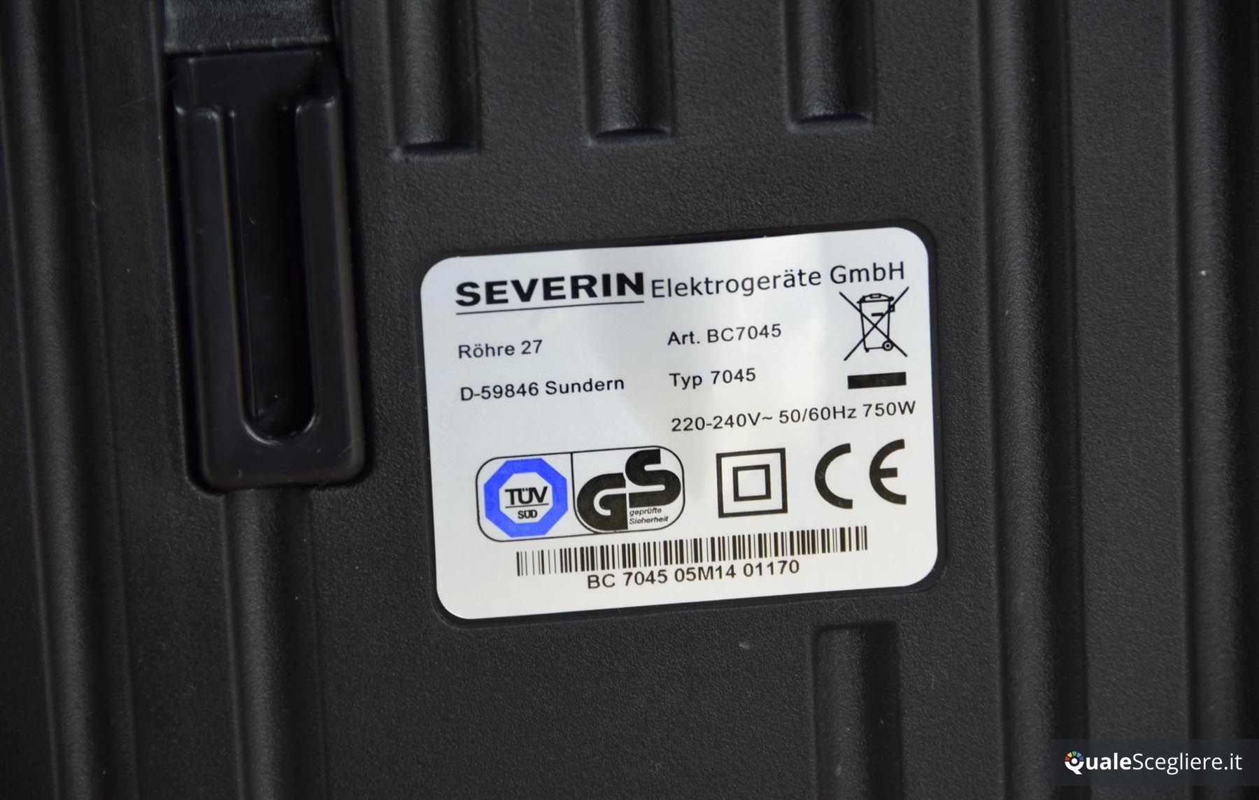 Severin BC 7045 S’Power Snowwhite