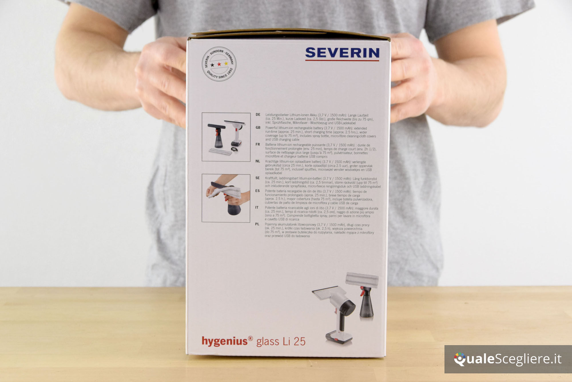 Severin Hygenius Glass Li 25