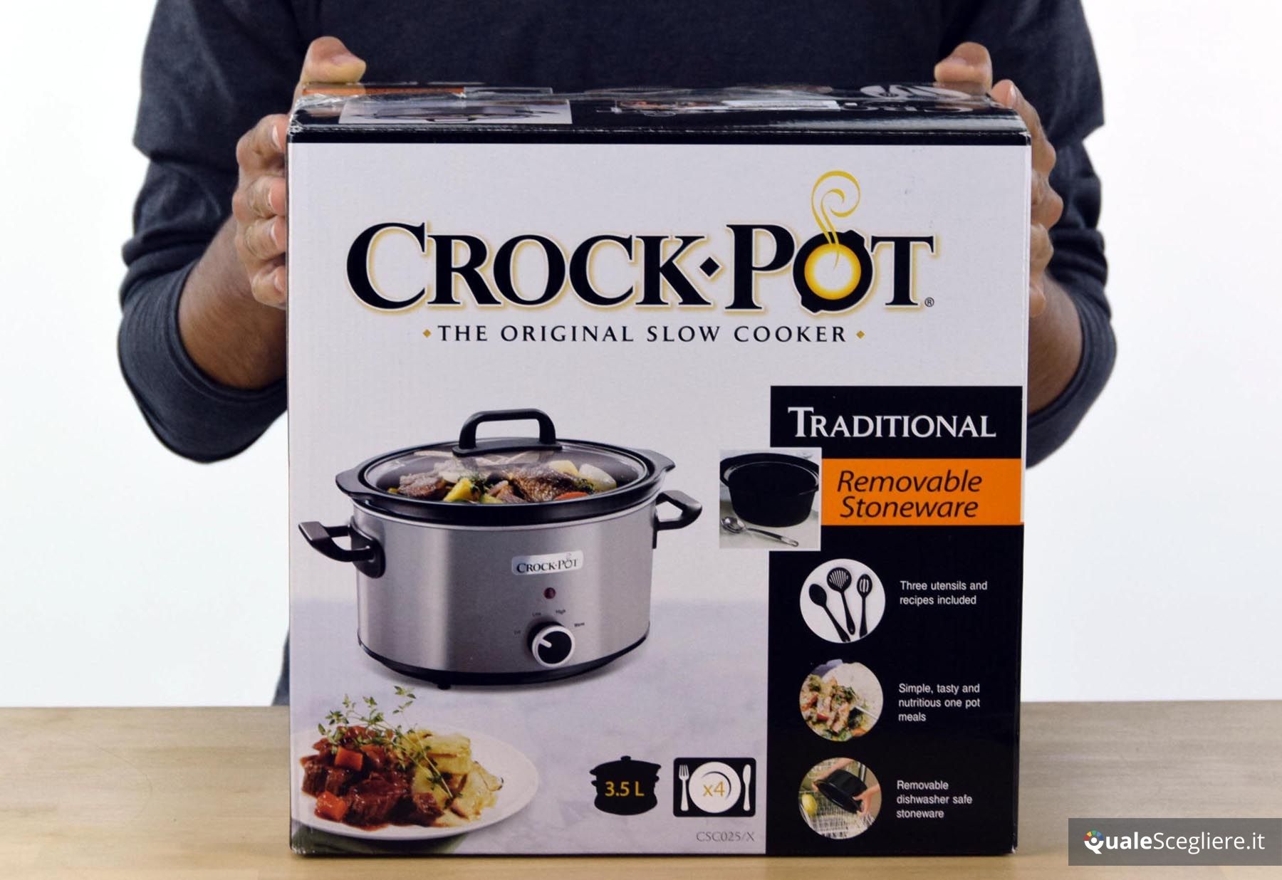 Crockpot da 3,5 lt Manuale