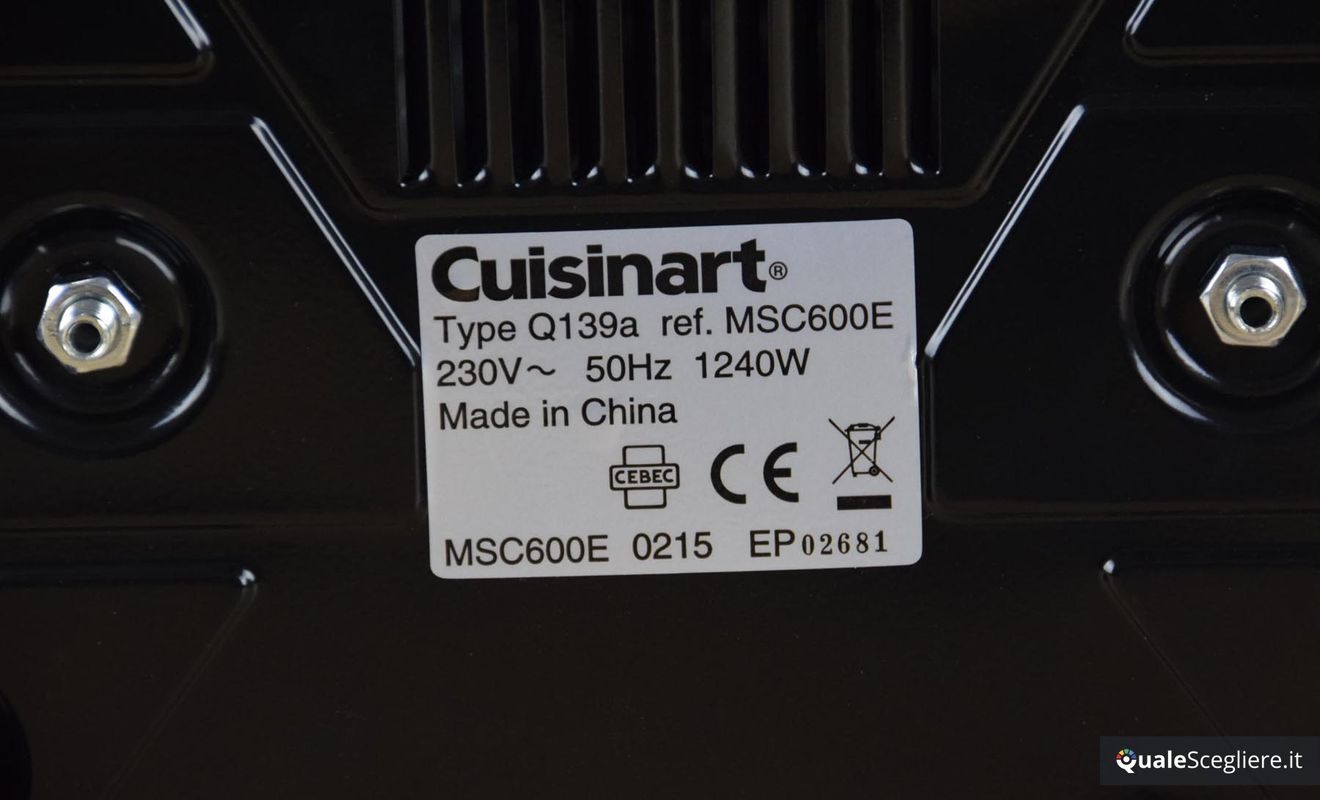 Cuisinart MSC600E