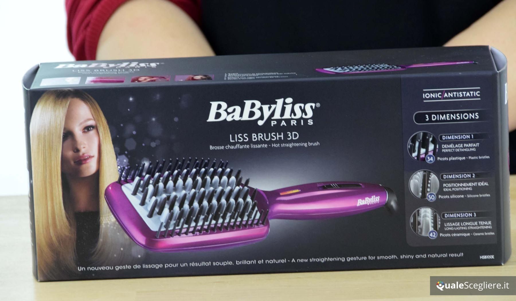 Babyliss HSB100E 3D Liss Brush